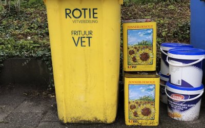 Oud frituurvet geld waard voor Fortis!