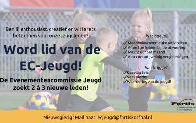 🎉 EC-Jeugd zoekt versterking!