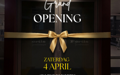 4 April feest bij Fortis! Opening vernieuwd clubhuis!